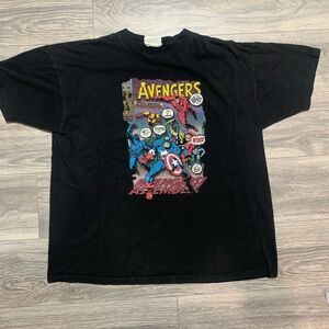 Vintage 1999 Universal Studio Avengers Promo 2XL T-Shirt